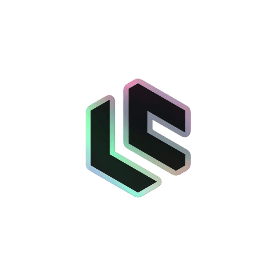 LC Logo Holo Sticker product image (2)