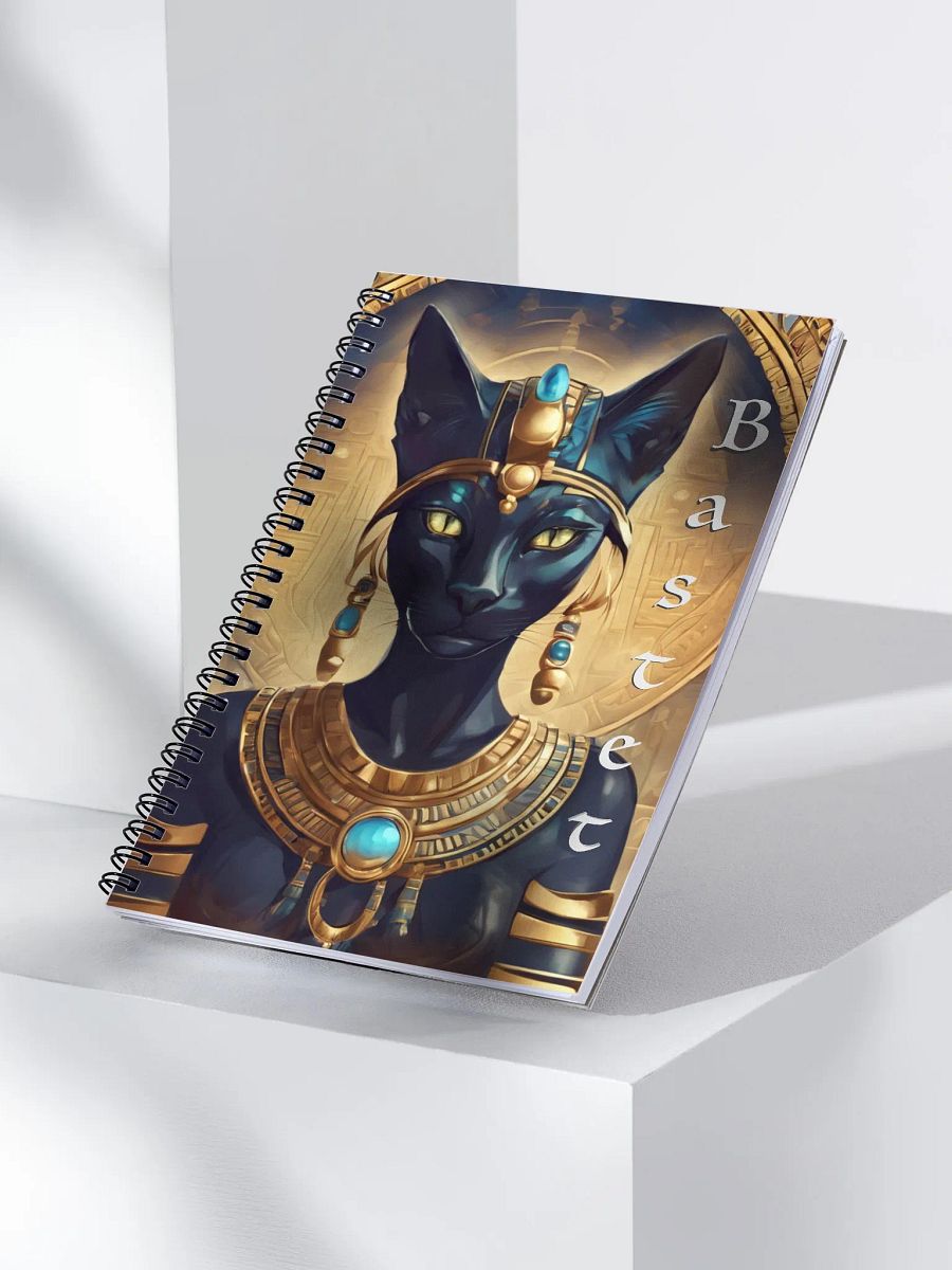 Egyptian Goddess Bastet Notebook product image (3)