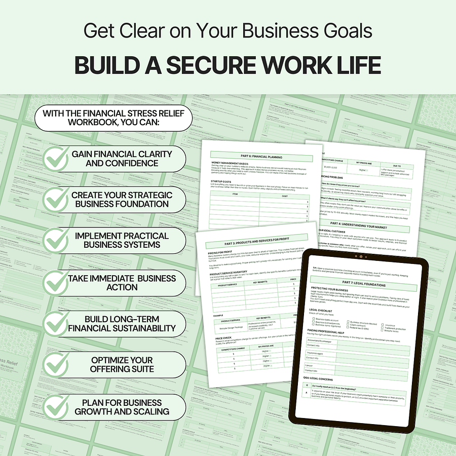 Financial Stress Relief - Google Docs product image (5)