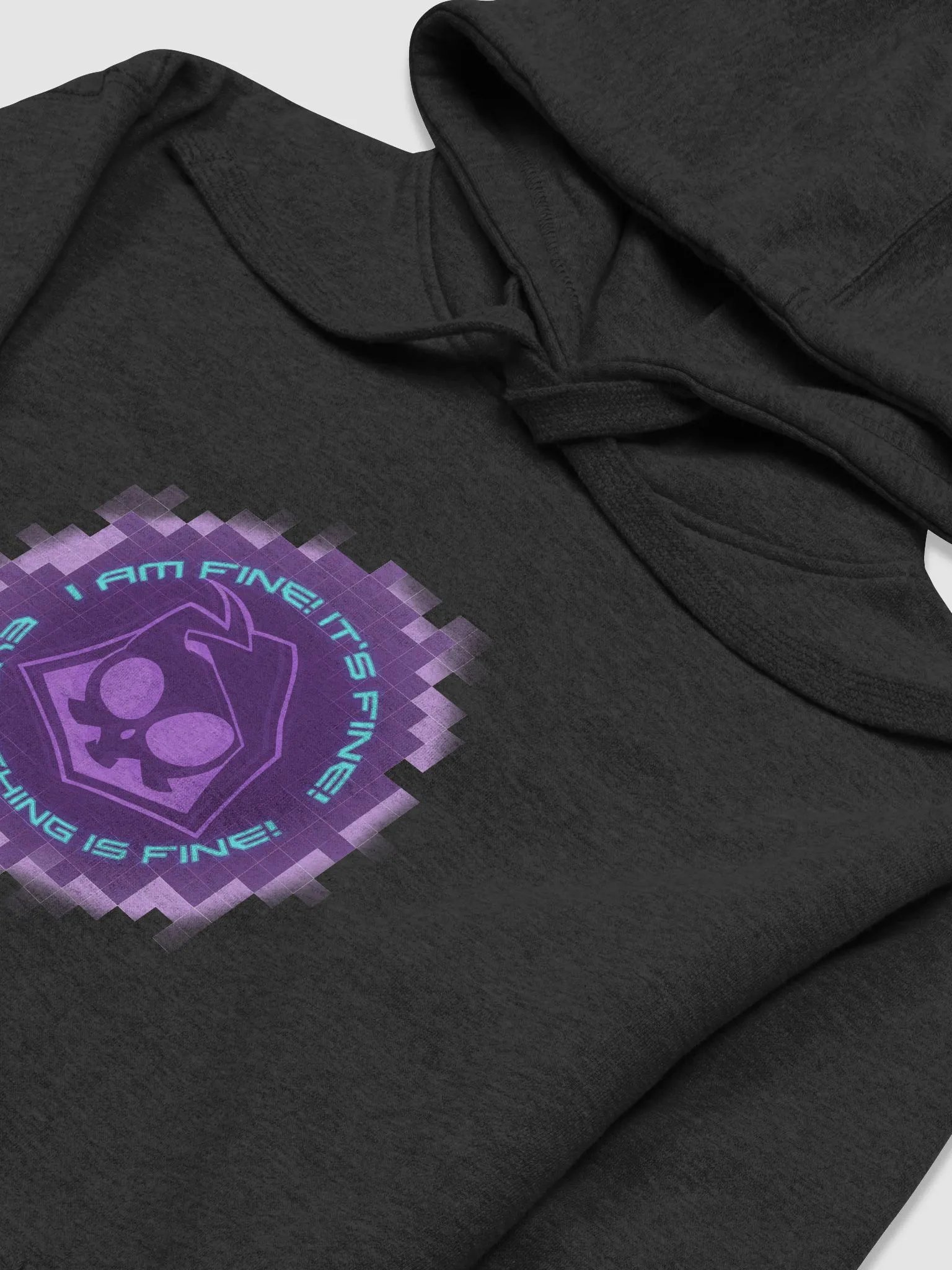 I Am Fine Hoodie product image (3)