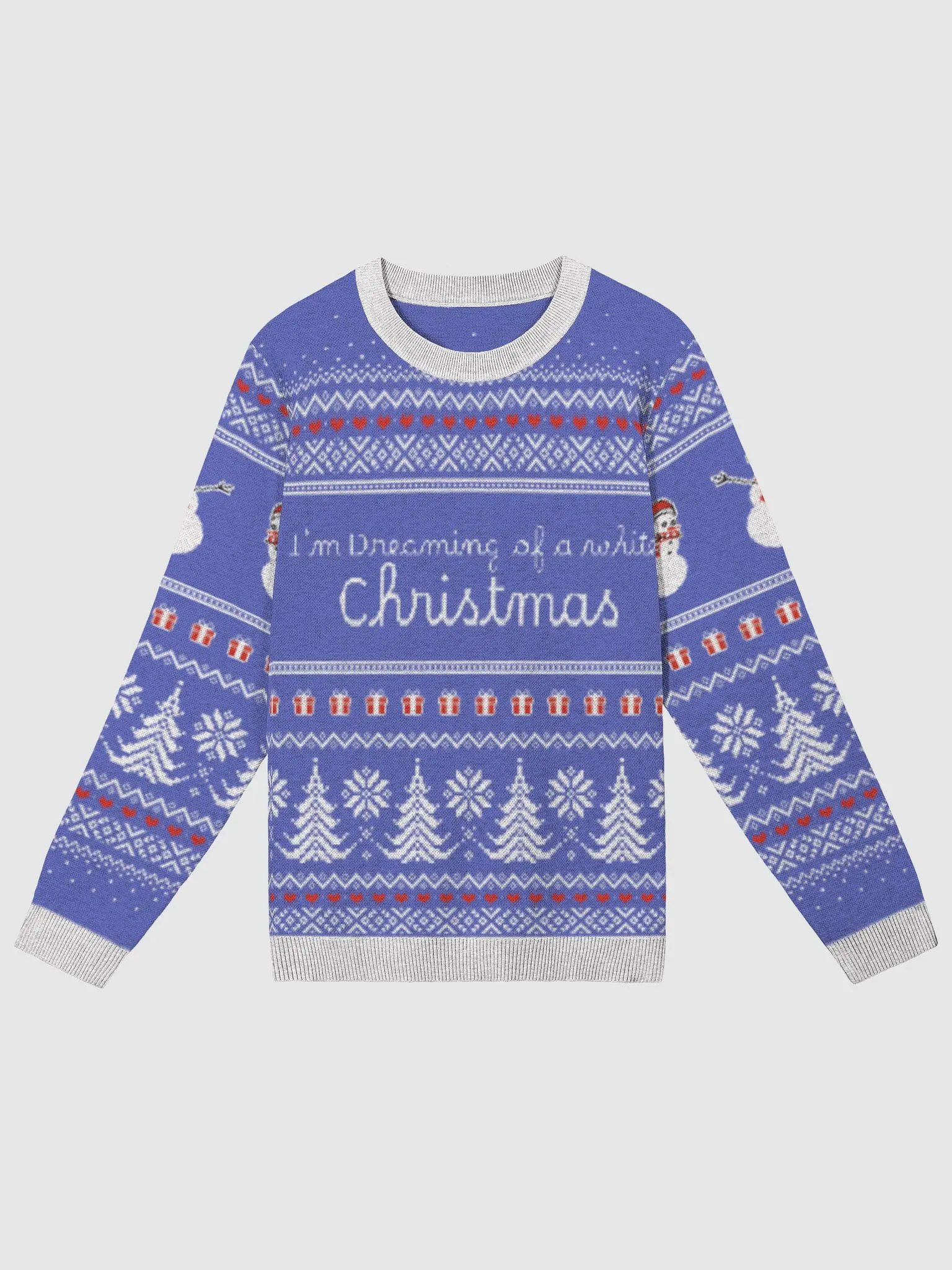 White Christmas Knitted sweater product image (1)