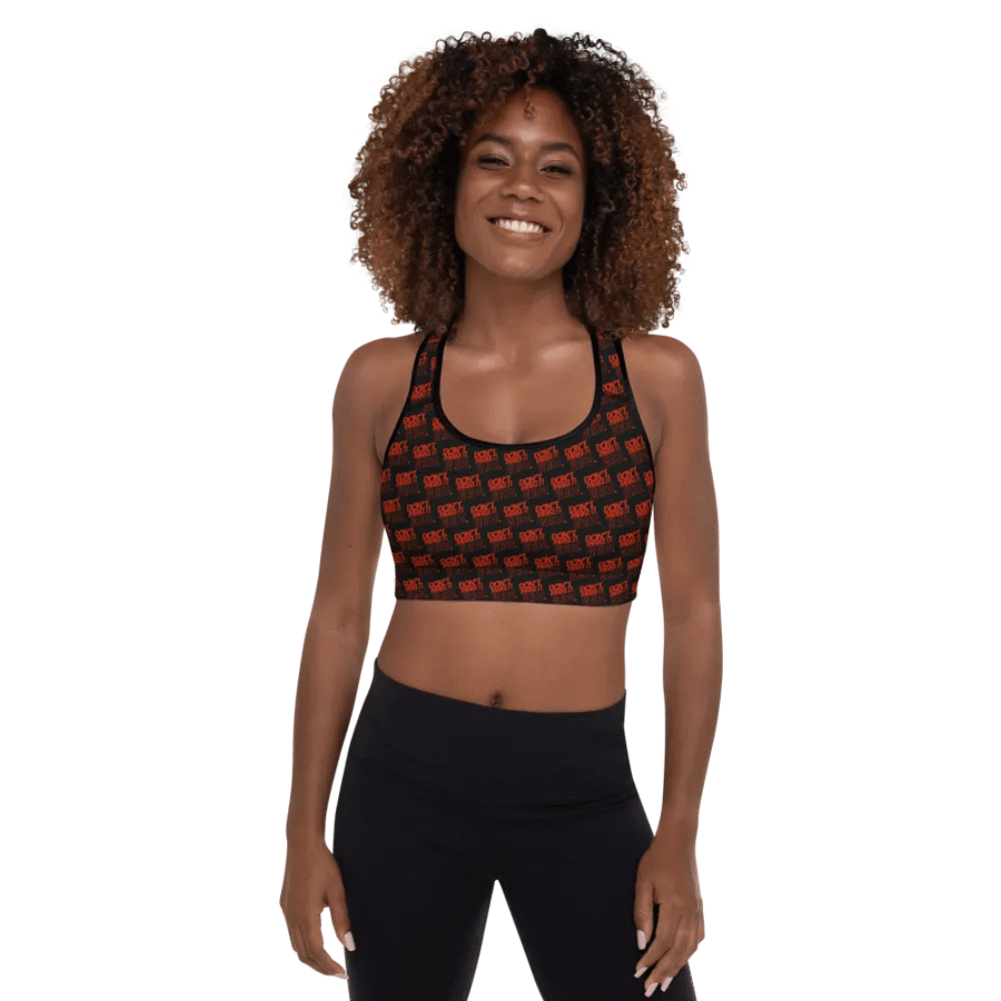 Weird Diagonal All-Over Print Sports Bra product image (7)