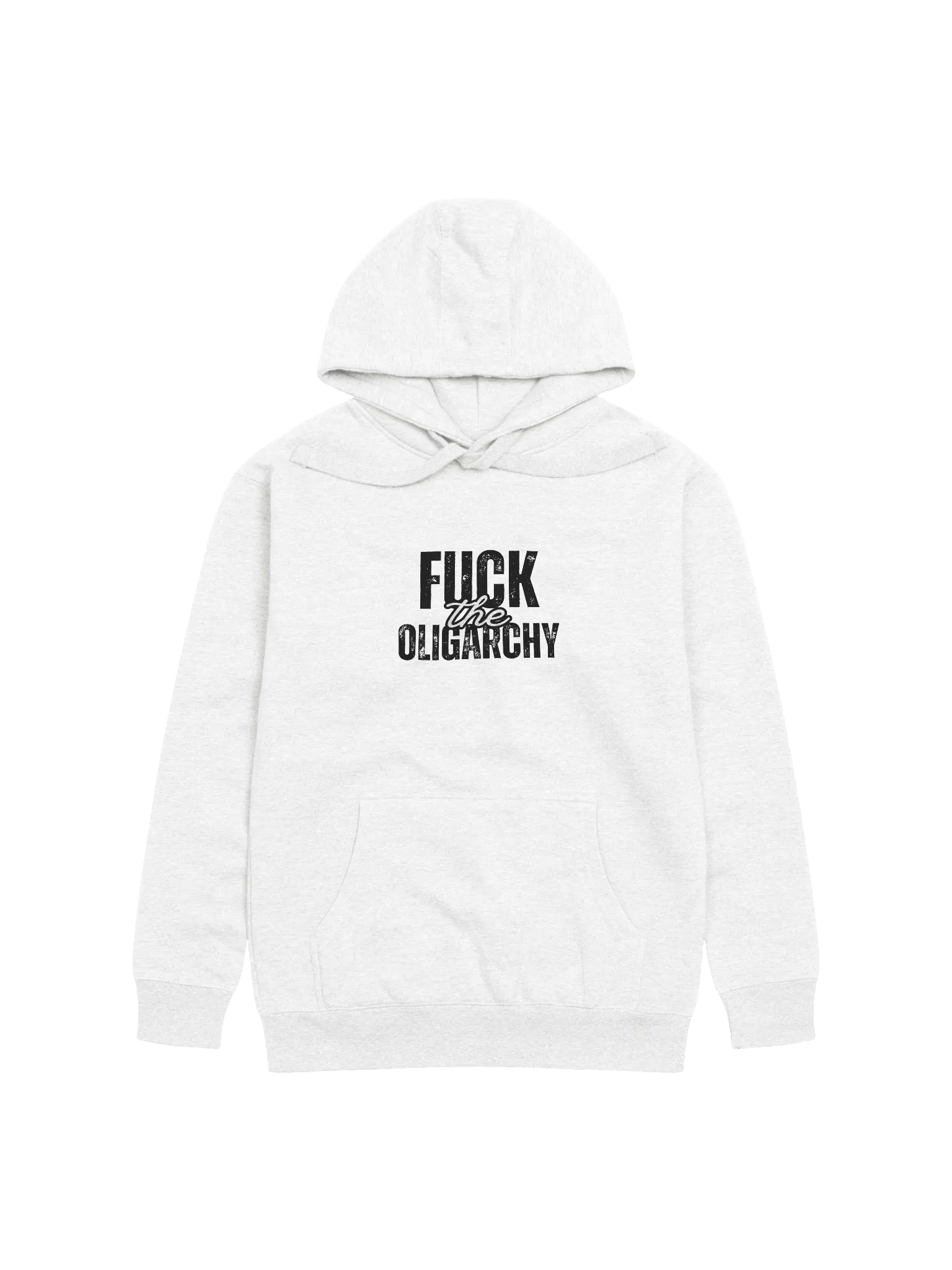 Fuck the Oligarchy Unisex Hoodie (lighter colors) product image (1)