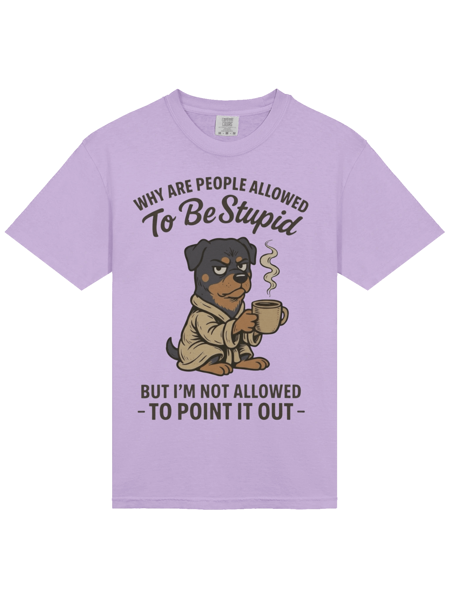 Skeptical Rottweiler Tee product image (22)
