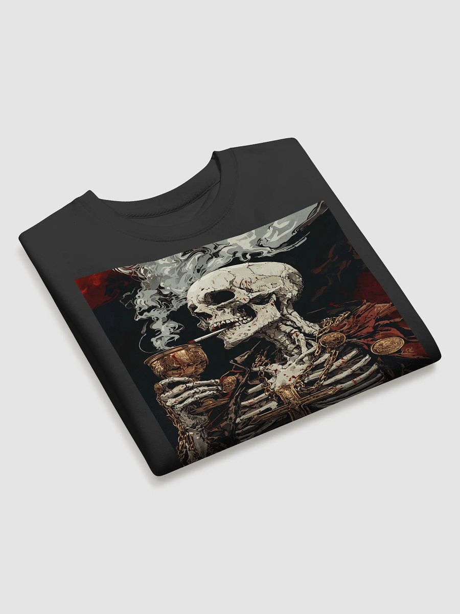 Gothic Skeleton Adorned Sweatshirt product image (3)