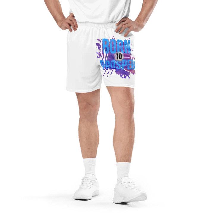 Expressive Born to Prosper Mesh Shorts product image (1)