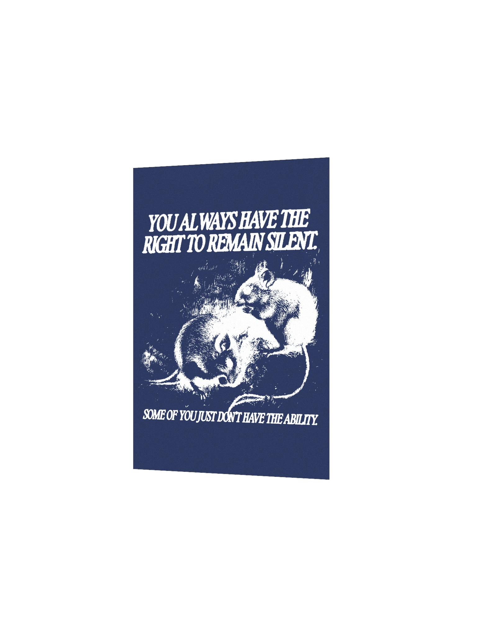 Remain Silent Poster product image (2)