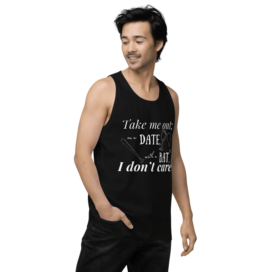 Take Me Out Men's Tank Top (Dark) product image (8)