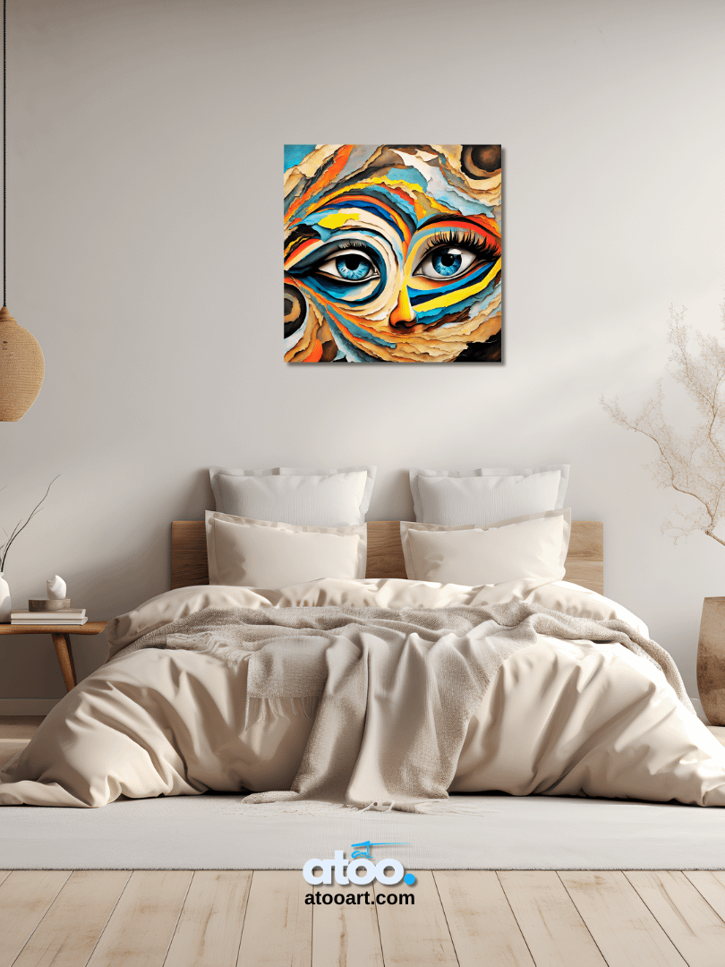 Paper Collection | The Surrealist Perspective On Life | Canvas Art Painting product image (5)
