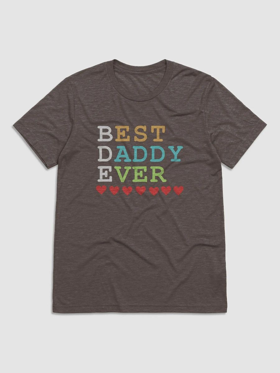 Best Daddy Ever Bella+Canvas Triblend Short Sleeve T-Shirt product image (1)