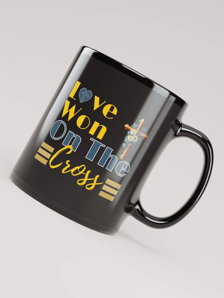 Love Won On The Cross, Christian Ceramic Mug product image (4)