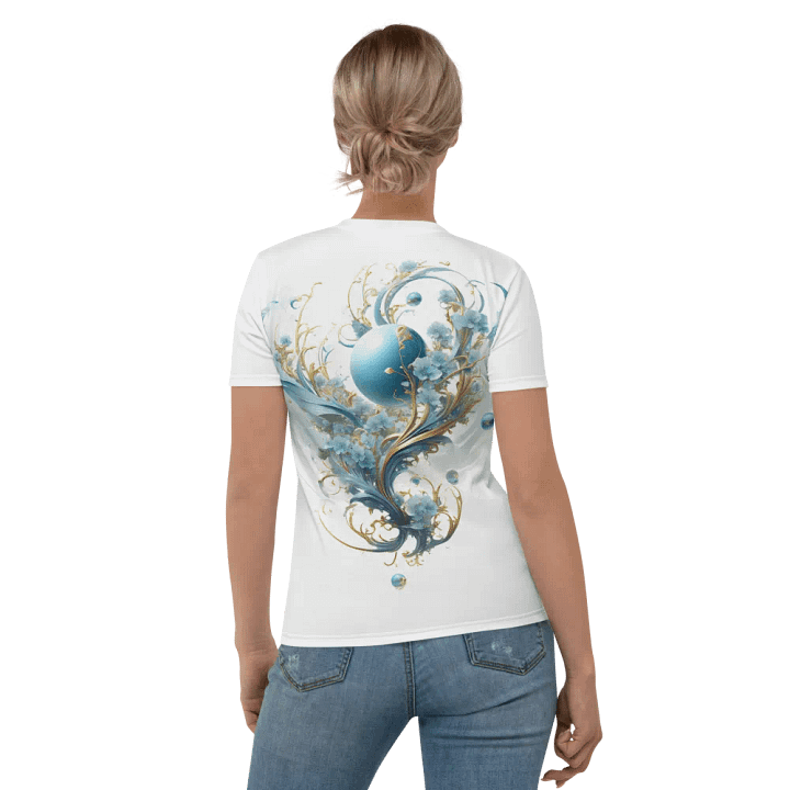Floral art T shirt product image (1)