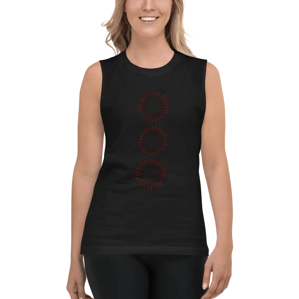 Red Circle Muscle Tank product image (5)