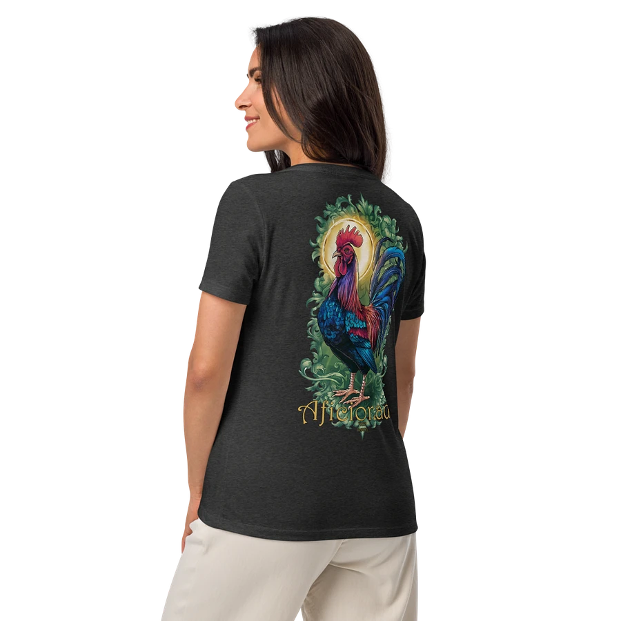 Back Print V-Neck women's cock aficionado T-shirt product image (44)