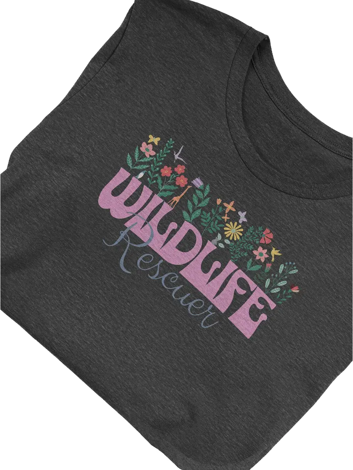 Wildlife Rescuer Tee, Wildlife Lover Gift, Animal Rescue T-shirt product image (2)