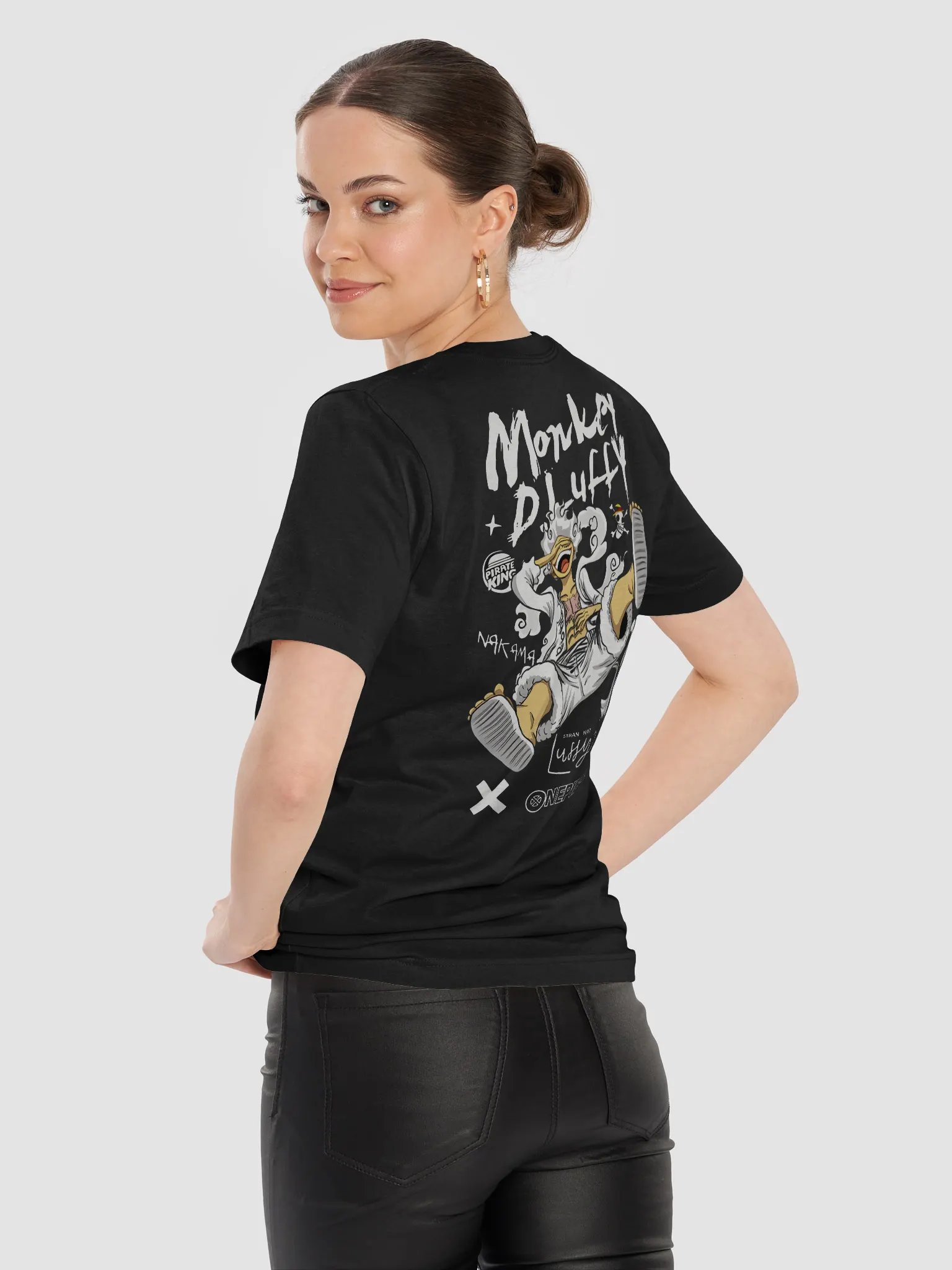 Monkey D. Luffy Stylized T-Shirt product image (18)