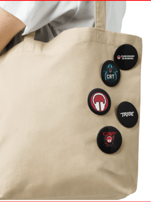 Club Ready DJ School Icon Pin Set product image (14)