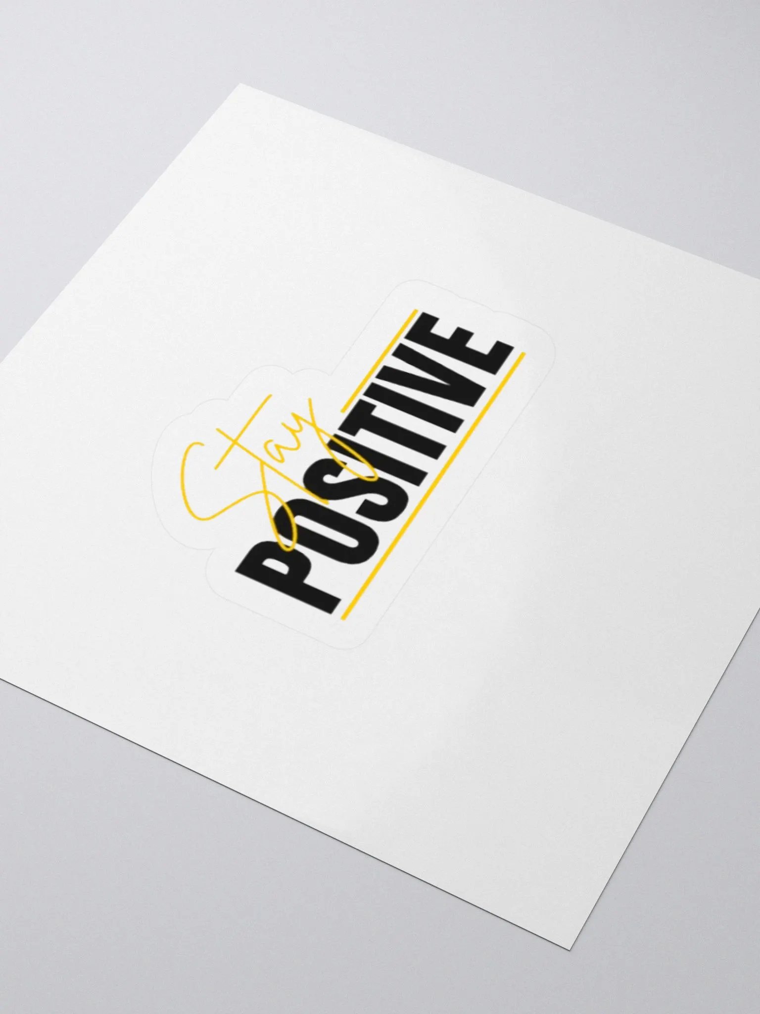 Stay Positive sticker product image (8)