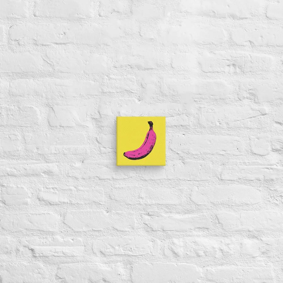 Pink Banana Pop Art Canvas product image (27)