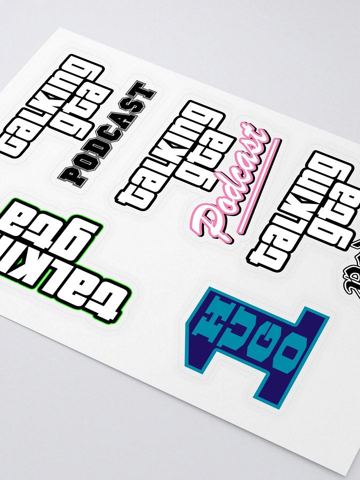 Talking GTA Stickers product image (2)