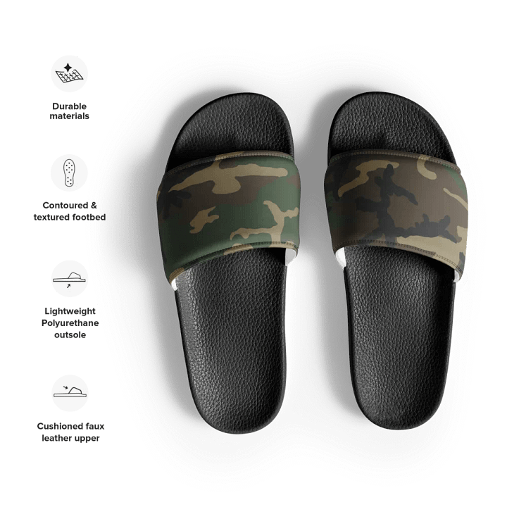 "CIF" Camouflage Comfort Women's Slides product image (2)