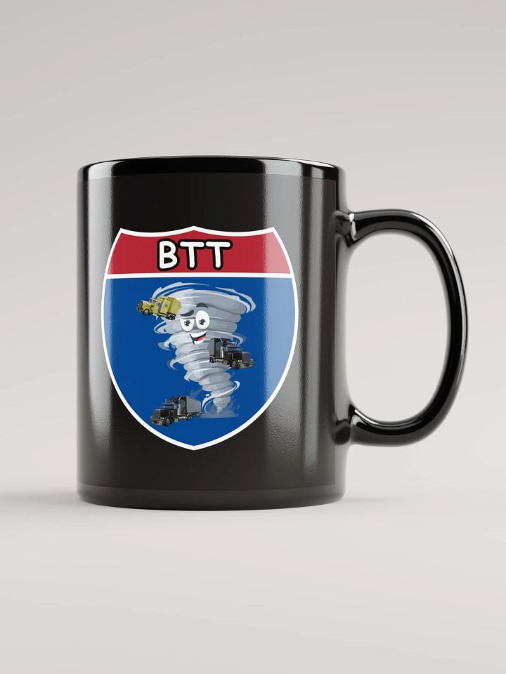 BTT & Boomer Black Glossy Mug product image (1)