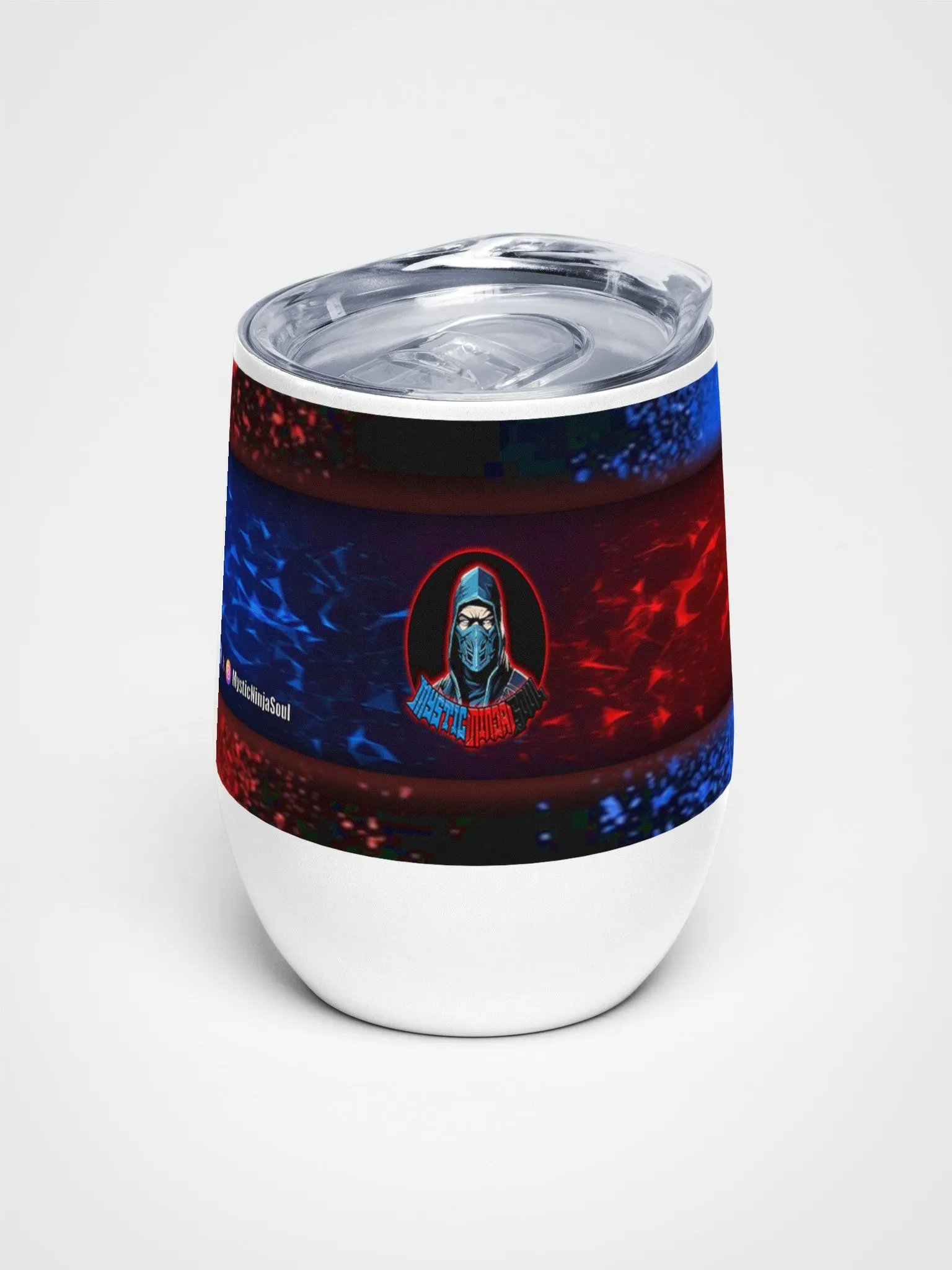 MysticNinjaSoul Printed Logo Wine Tumbler product image (4)