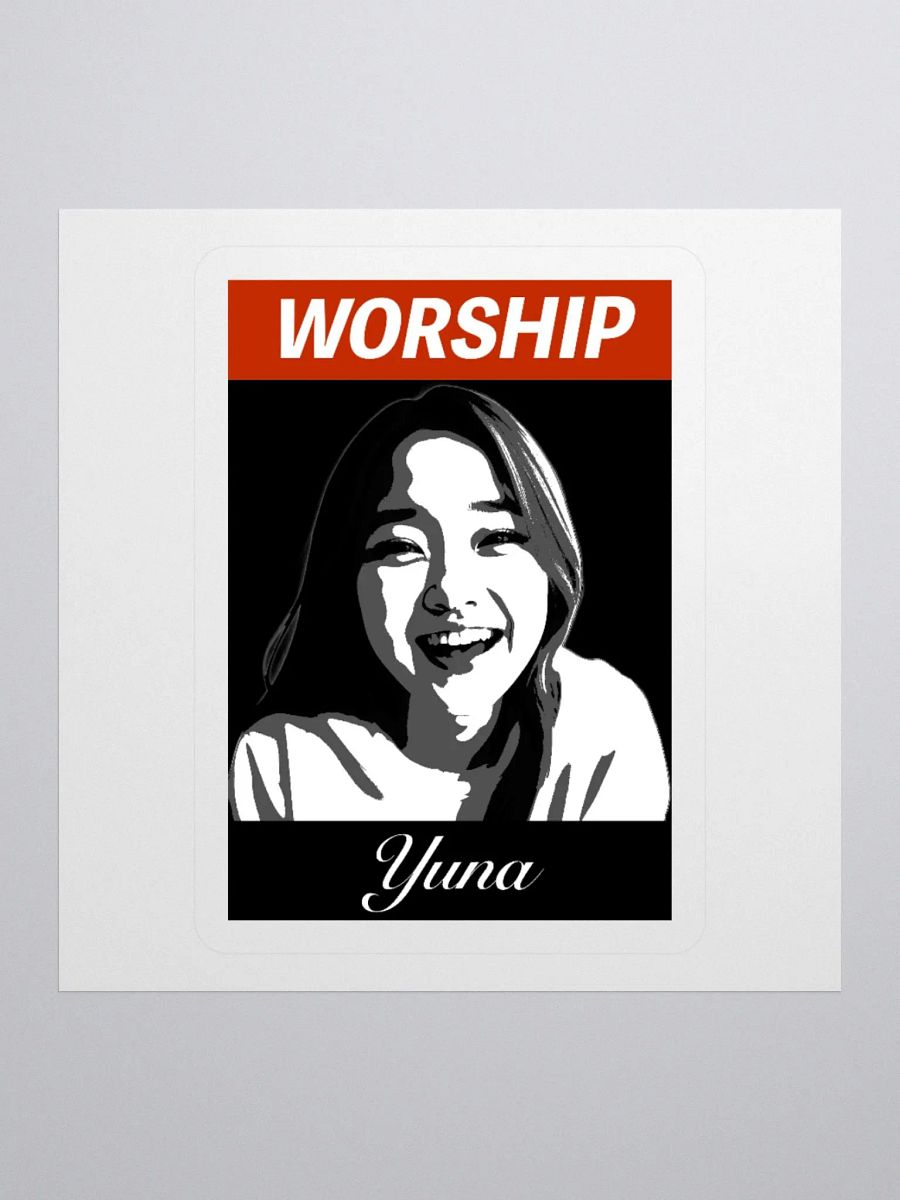 Worship Yuna Sticker product image (1)