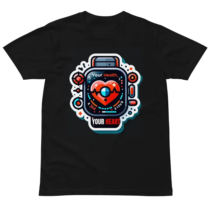 Heartbeat ECG Tracker T-Shirt product image (4)