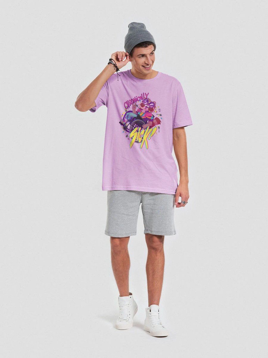 Chronically SICK! | Front Printed Unisex Tee [ PRINT ON DEMAND ] product image (6)