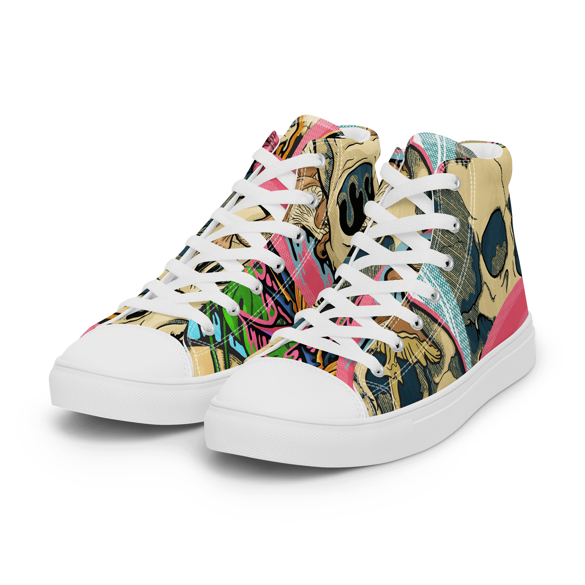 Drippy Skulls Hi-Top Shoes product image (6)