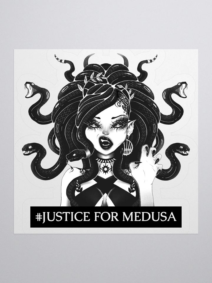 #JusticeForMedusa Sticker product image (2)