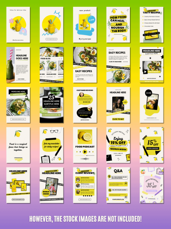 MRR/PLR Baking Pinterest Templates product image (3)