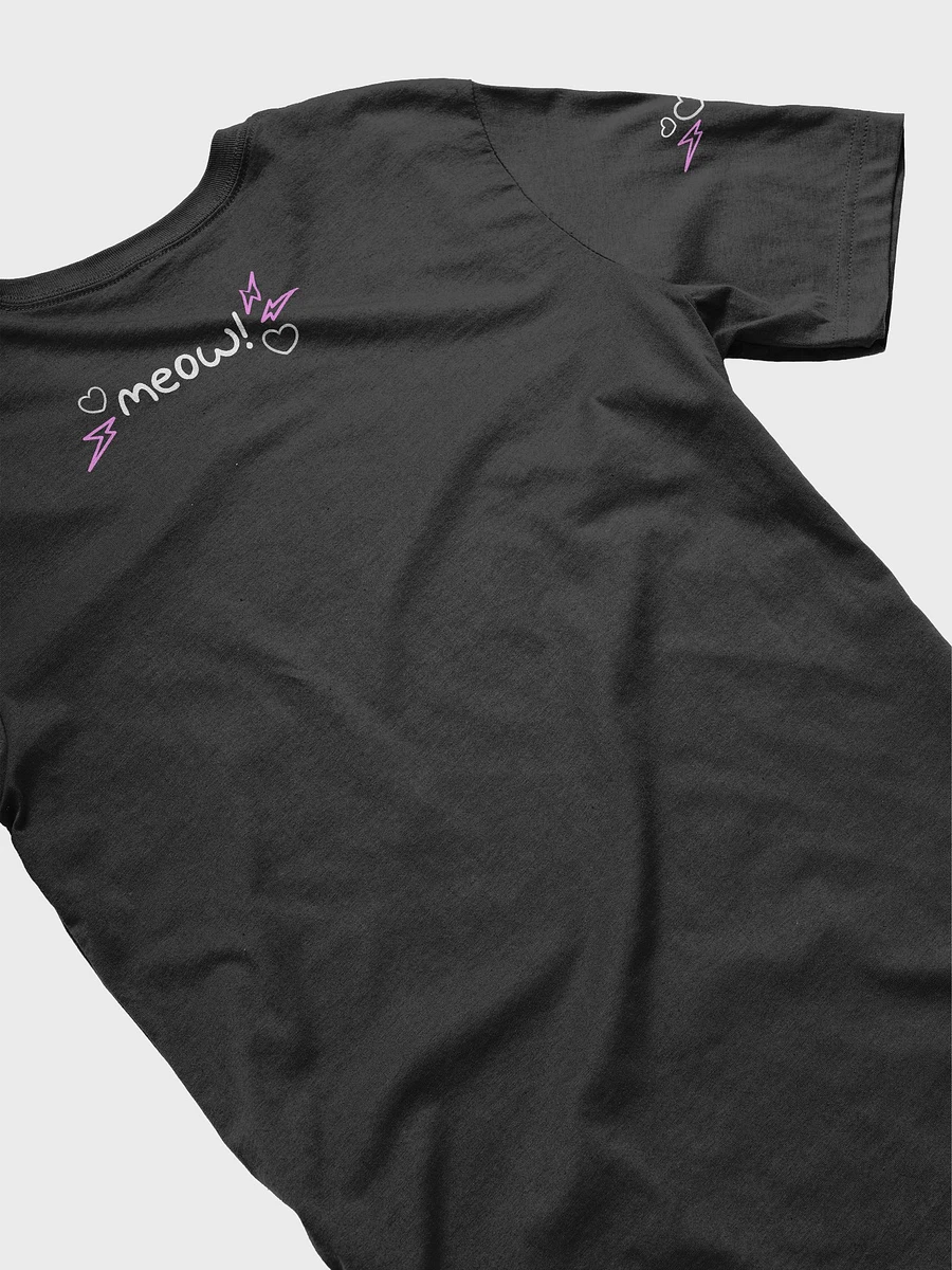 Lovely Digital Meow // T-Shirt - Pink - Dark Mode product image (4)