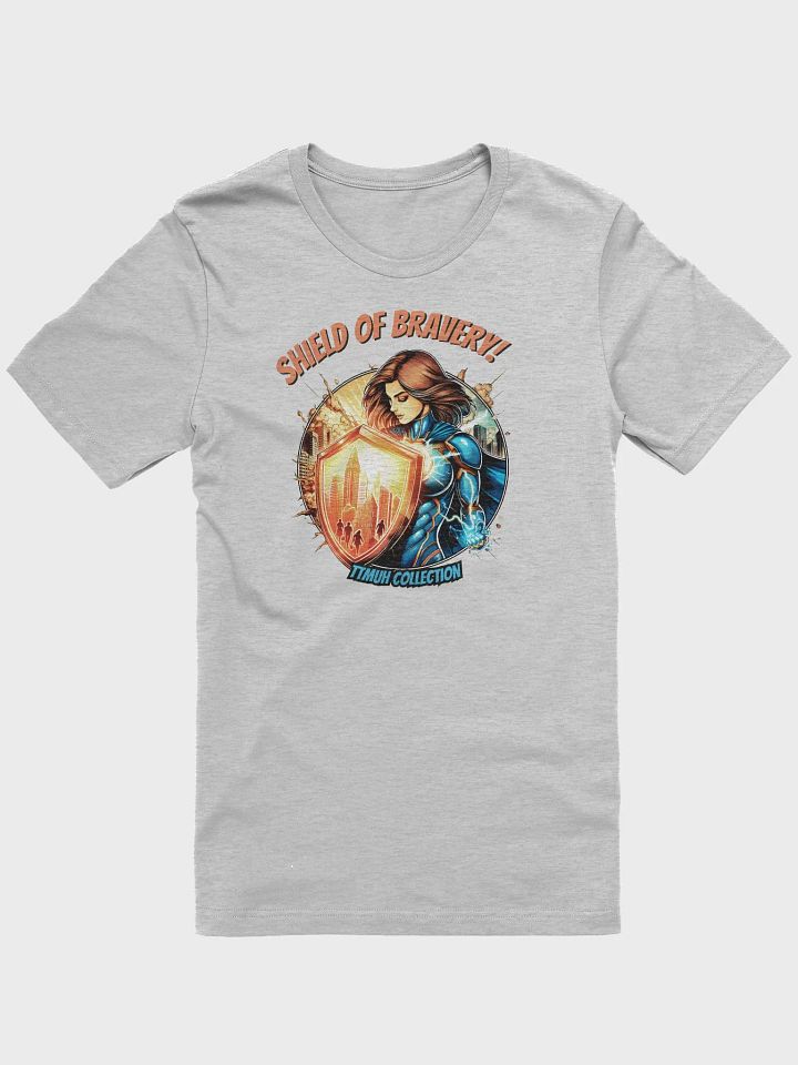Shield of Bravery Superhero T-Shirt product image (3)