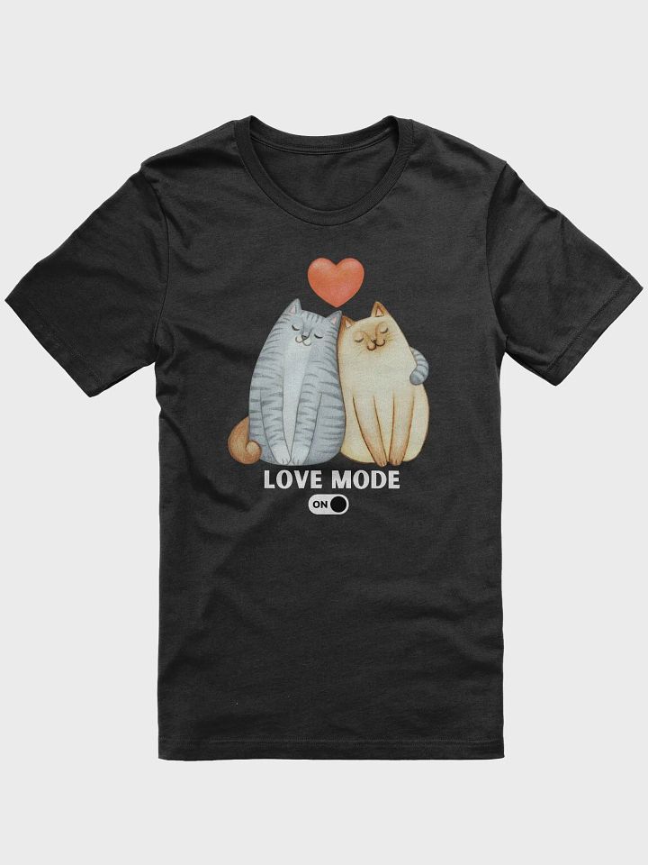 Love Mode On Cute Cats T-Shirt product image (2)