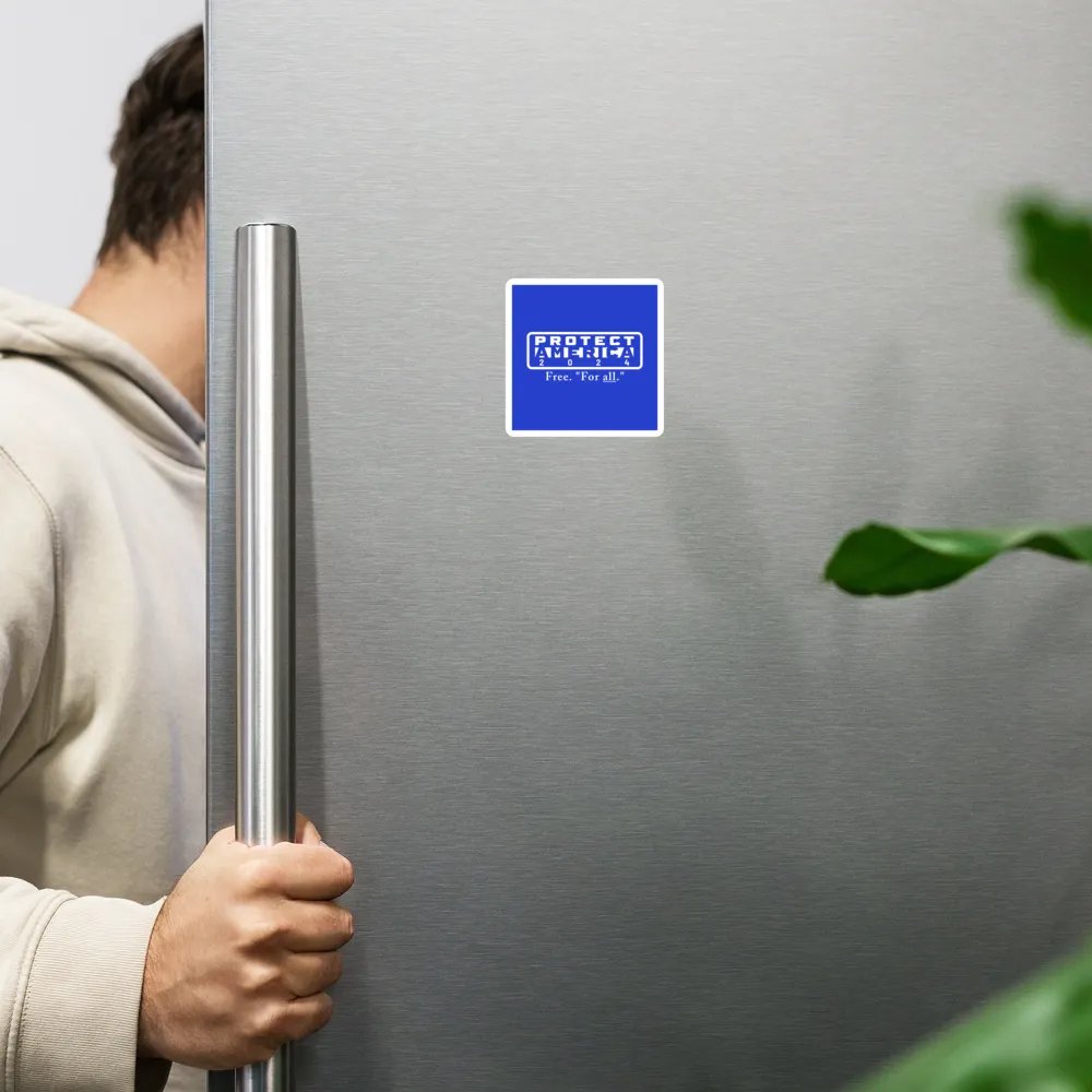 Protect America 2024 Magnet (blue) product image (6)