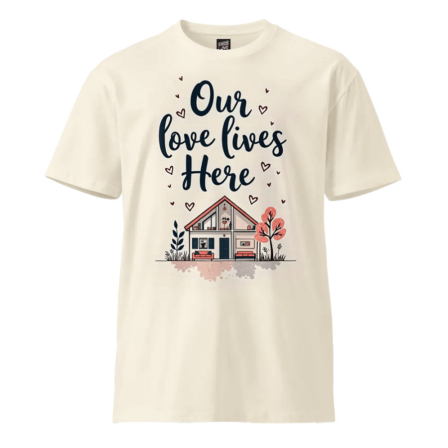 Everywhere We Love – "Our Love Lives Here" T-Shirt product image (1)