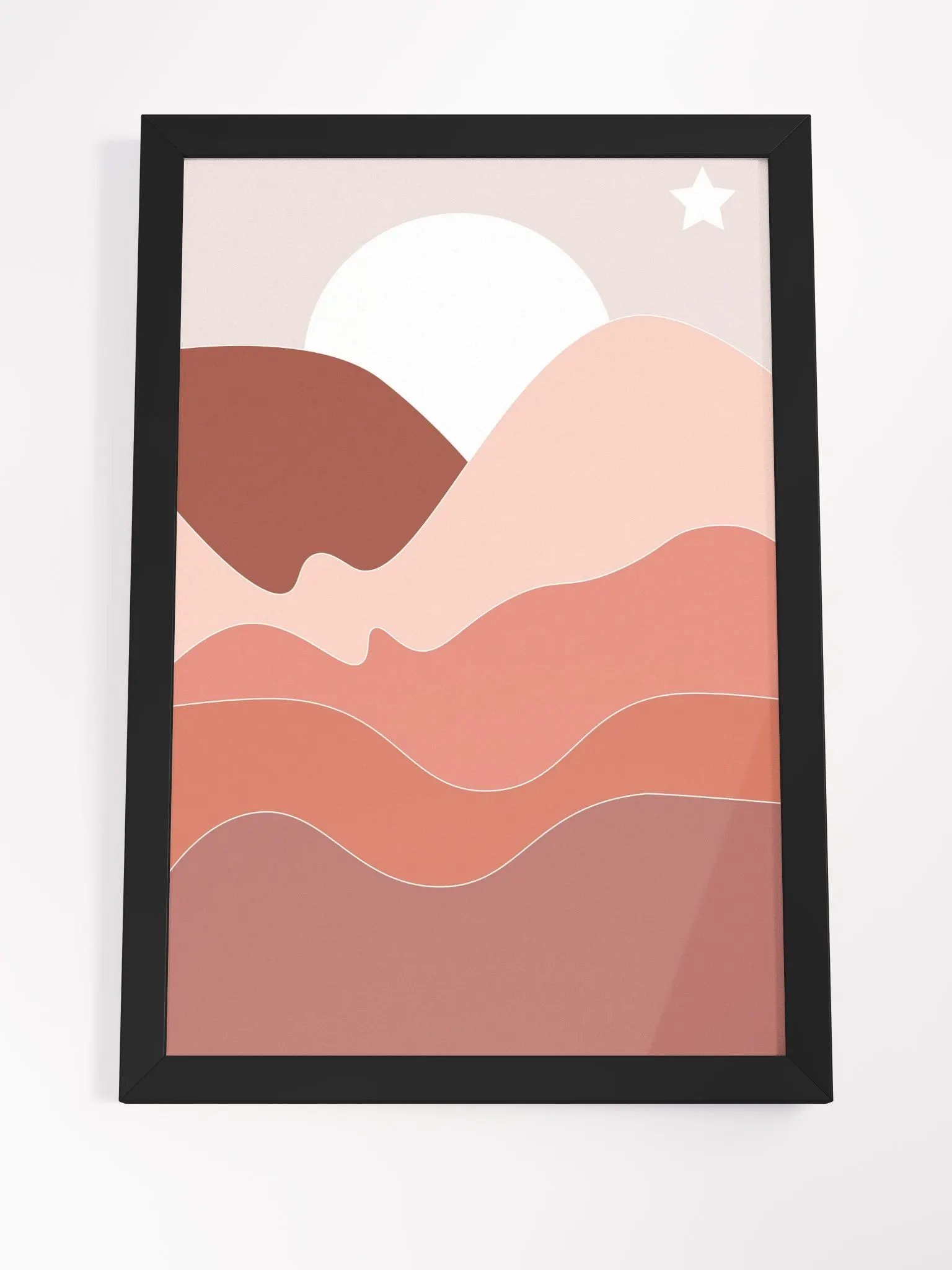 Sunset Hills Framed Poster product image (22)