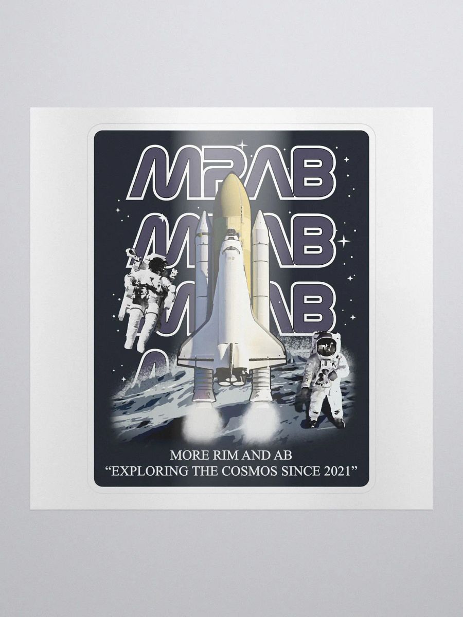 Space Exploration Sticker product image (1)