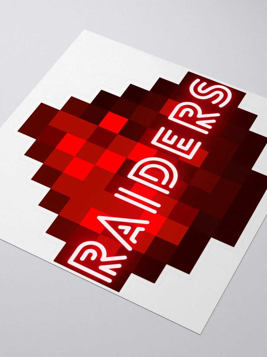 S3 Redstone Raiders Team Sticker product image (3)
