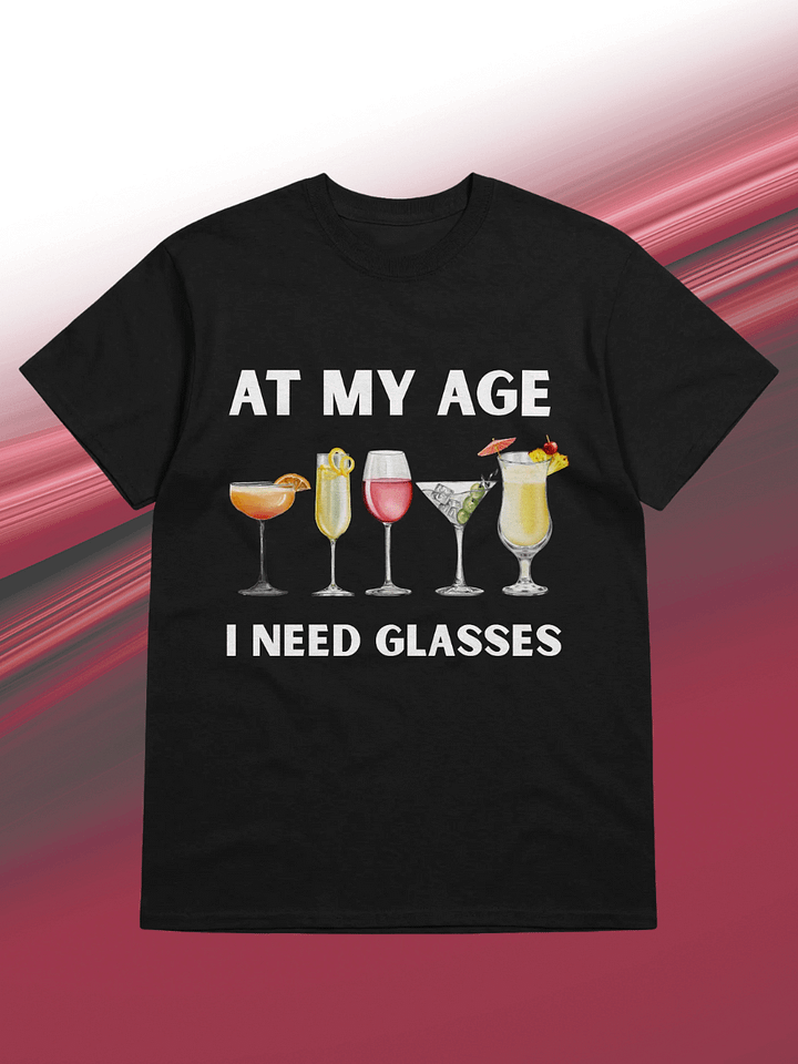 Cocktail Glasses Unisex T-Shirt product image (1)