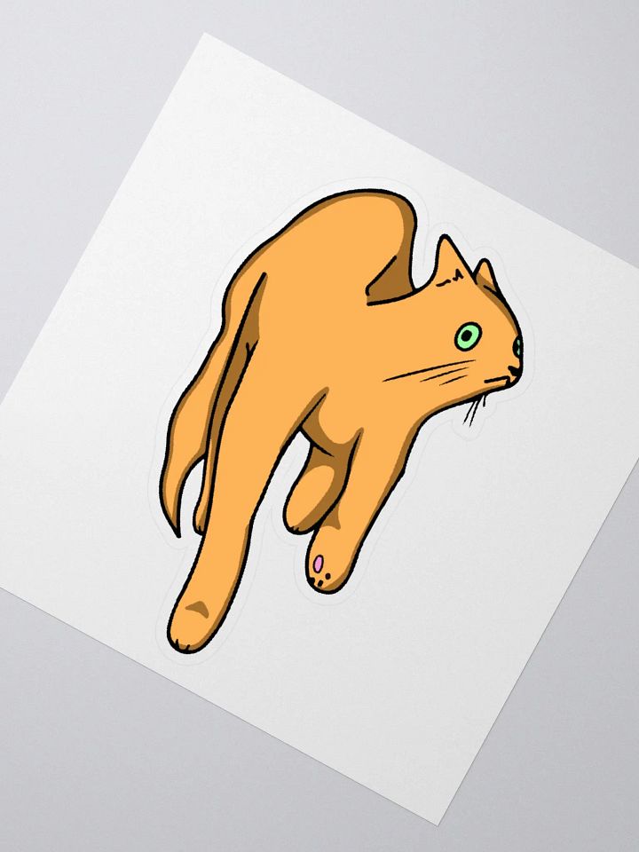 SUS CAT STICKER product image (1)