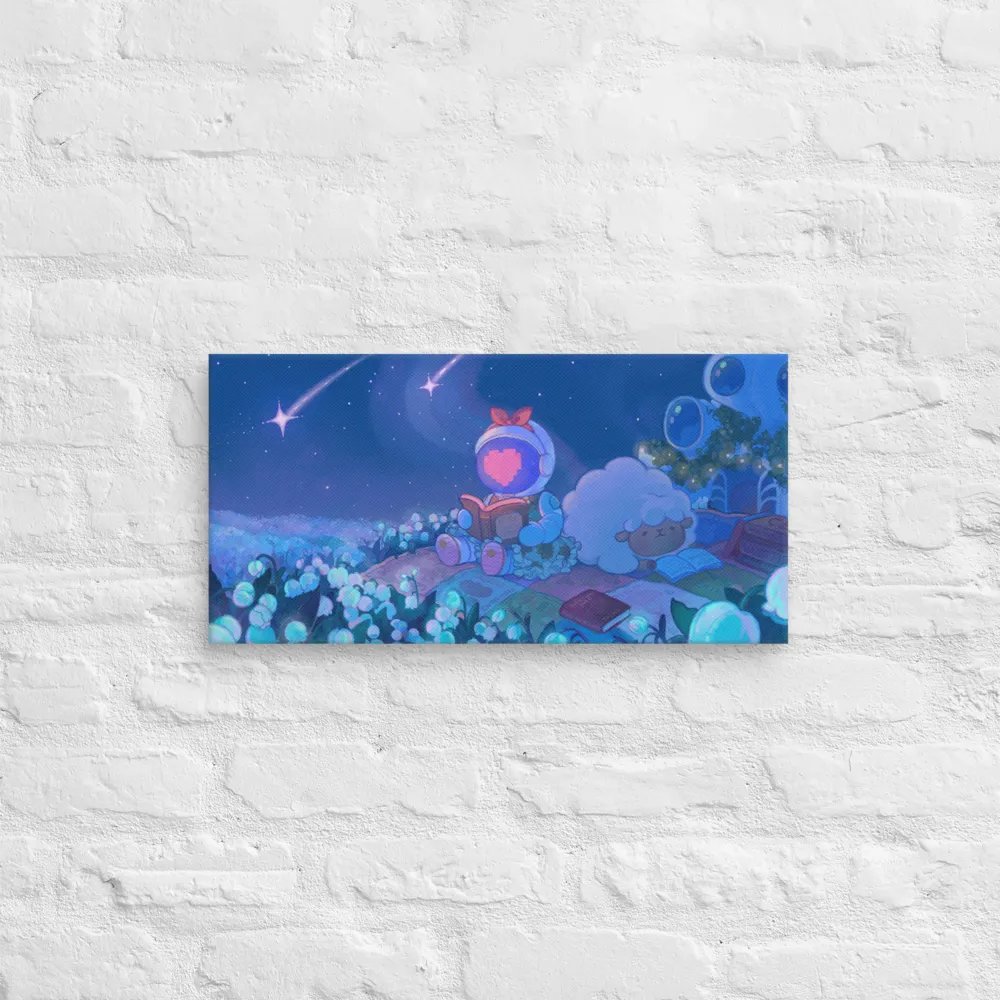 Noodle Collection - Cozy Reading Friends Canvas Print product image (2)