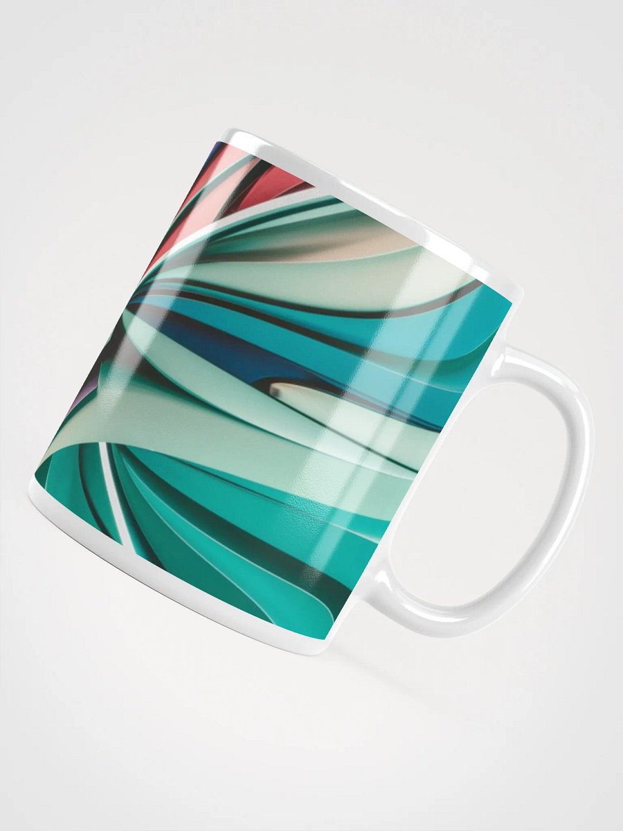 Graphic Grove White Glossy Ceramic Mug with Exclusive Abstract Design - 11oz, 15oz, 20oz product image (4)