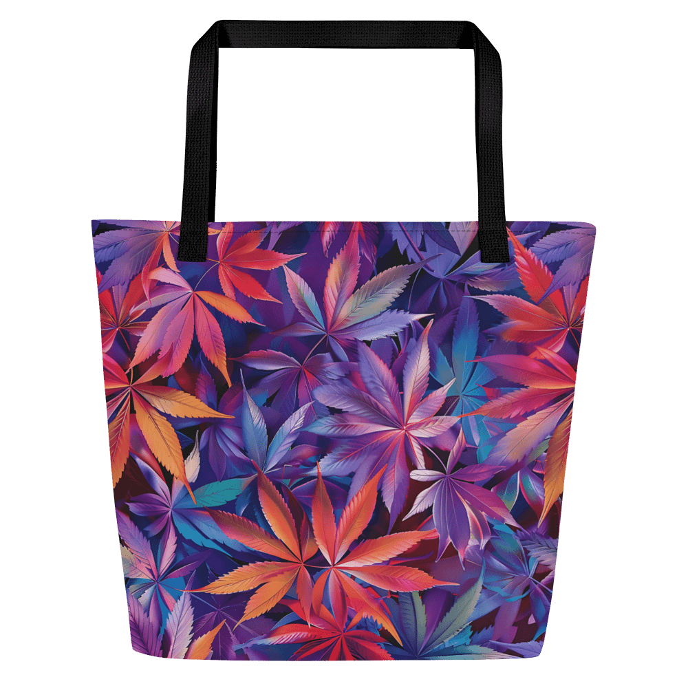 Cannabis - AstroPop - Design | Large All-Over Print Tote Bag product image (1)