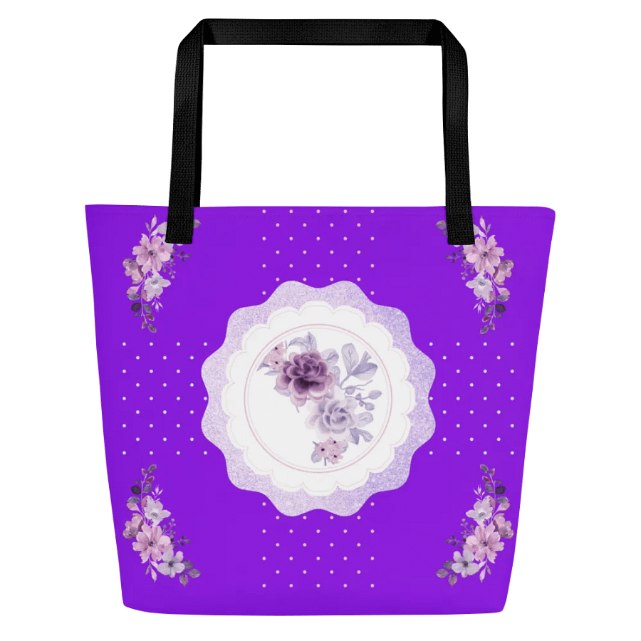 Floral Fantasy Large Tote Bag product image (4)