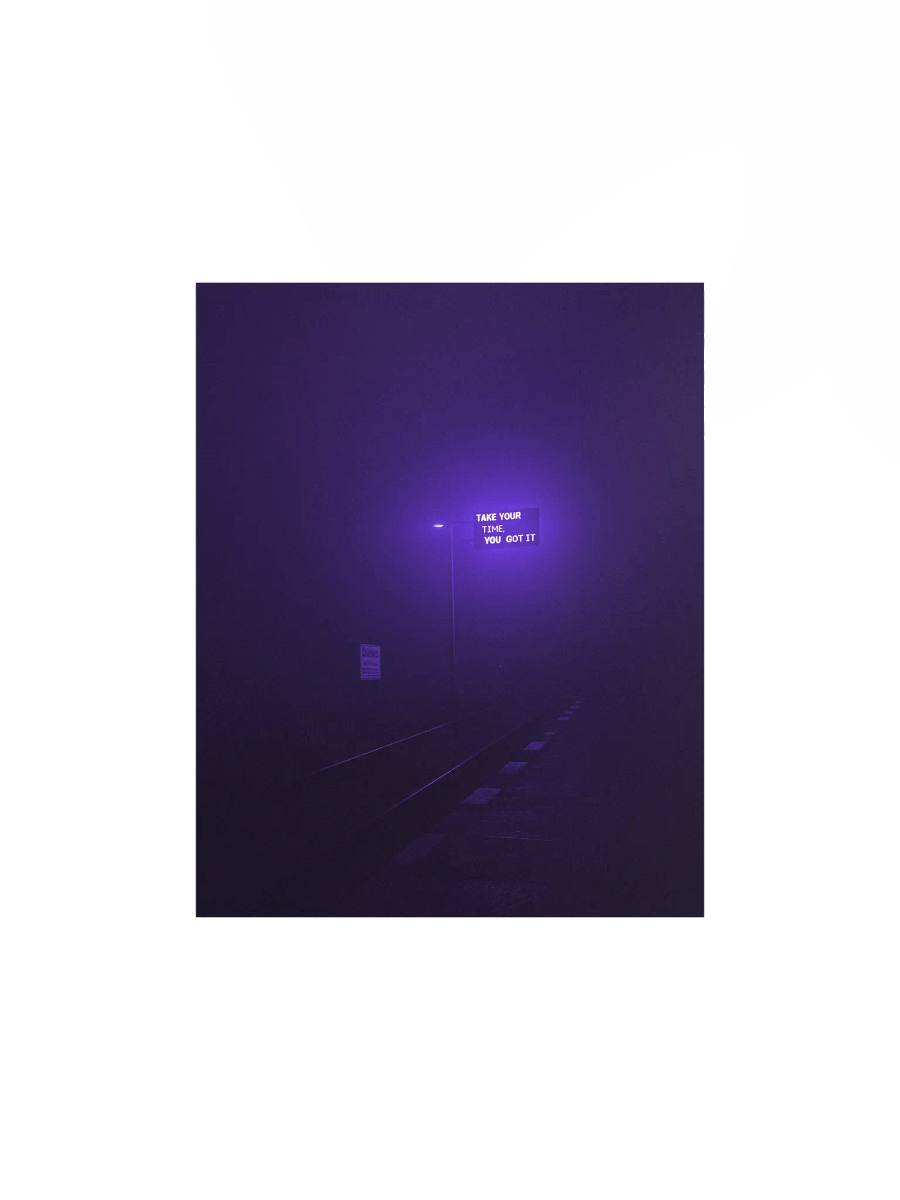 “Take your time, you got it” Matte Poster product image (1)