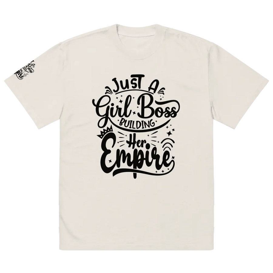 Eclipse Black Oversized Tee product image (14)