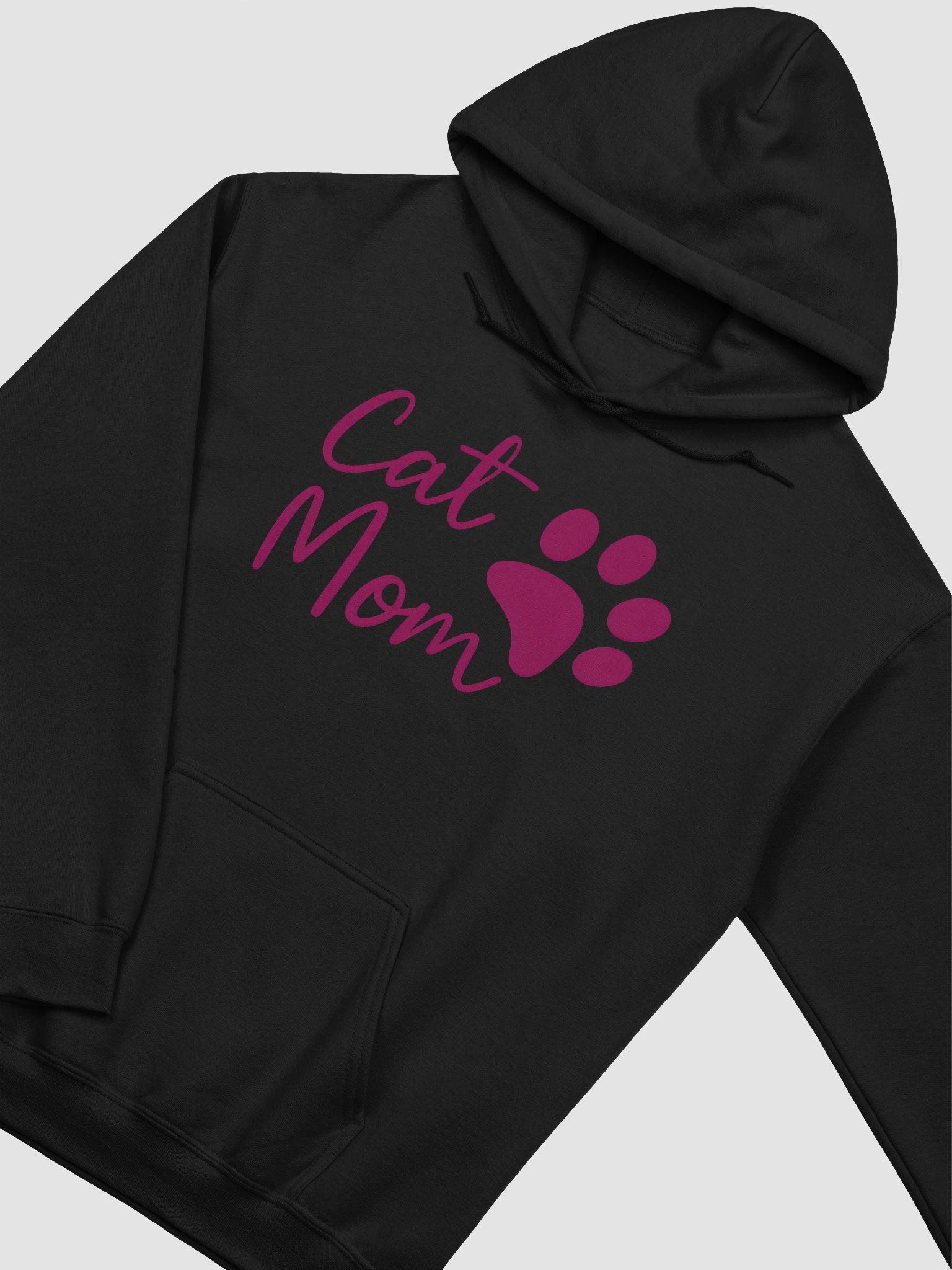 Best Cat Mom Ever Hoodie | Cute Pet Lover Gift | Cozy Cat Owner Sweatshirt product image (2)